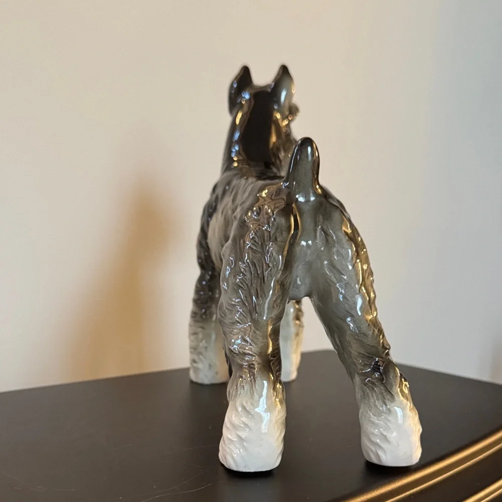 Vintage Shafford Japan Schnauzer Figurine Model #160 - Picture 6 of 12